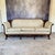 Antique Chippendale Style Victorian Sofa With Cream Damask Upholstery For Sale - Image 4 of 17