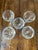 1980s Cristal D’Arques Durand Washington Pattern Crystal Wine Glasses- Set of 5 For Sale In Dallas - Image 6 of 9