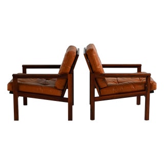 Capella Armchairs by Illum Wikkelsø, Denmark, 1960s, Set of 2 For Sale