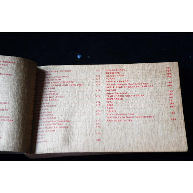 Paper 1969 Japanese Country Cookbook by Russ Rudzinski Paperback Nitty Gritty Paper For Sale - Image 7 of 15