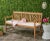 Jack 3 Seat Bench in Natural & Beige For Sale In Philadelphia - Image 6 of 7