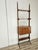 Mid-Century Modern Swedish Teak Bookcase with Adjustable Brass Legs, 1960 For Sale - Image 3 of 18