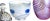 Crystal and glass - Two vases, cachepot and bottle - John Ditchfield / Kosta Boda / Isle of Wight Glass. In 20th-century...