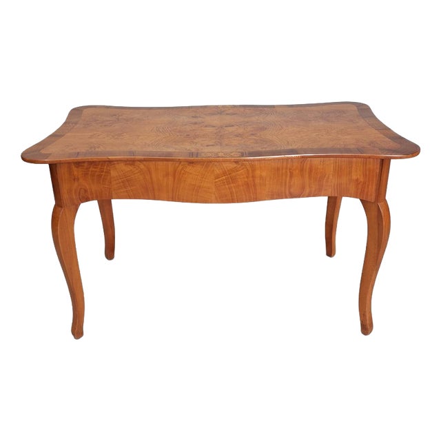 Biedermeier Table in Cherry Wood, 1820s For Sale