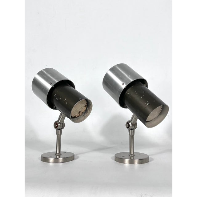 Mid-Century Modern Adjustable Wall Lamps from Stilnovo, Italy, 1950s, Set of 2 For Sale - Image 9 of 12