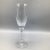 Mikasa Diamond cut crystal champagne flutes with bell style bowl and fluted stem. The bowl mouth measures 2 1/8 inches...