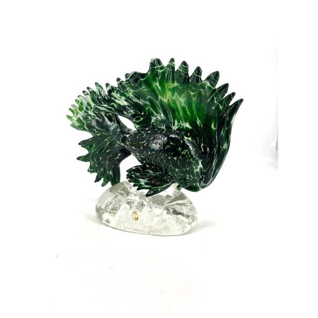 Tropical Fish in Murano Artistic Glass by 1295 Murano For Sale - Image 6 of 7