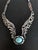 Mexican Mexican Modernist Sterling Silver Necklace by Tane Orfebres For Sale - Image 3 of 9