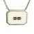 A beautifully detailed Art Deco pendant necklace featuring carved rock crystal, 10K/14K white gold, and enamel accents....