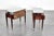 Wood Mid-Century Modern Dassi Wood and Glass Nightstands, 1950s, Set of 2 For Sale - Image 7 of 18