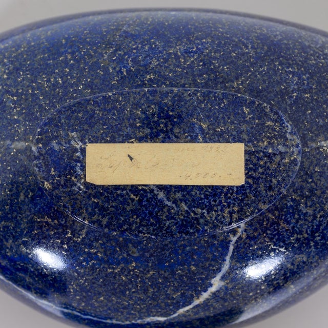 Gemstone bowl - Lapislazuli, Germany 1960s/70s For Sale - Image 4 of 7