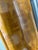 Mid 20th Century Vintage Mid 20th Century Ming Style Burl Wood Console Sofa Table With Glass Panels For Sale - Image 5 of 11