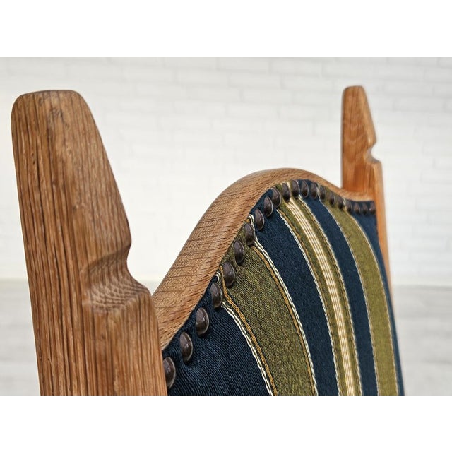 Danish Dining Chairs in Furniture Wool, 1970s, Set of 6 For Sale - Image 13 of 18