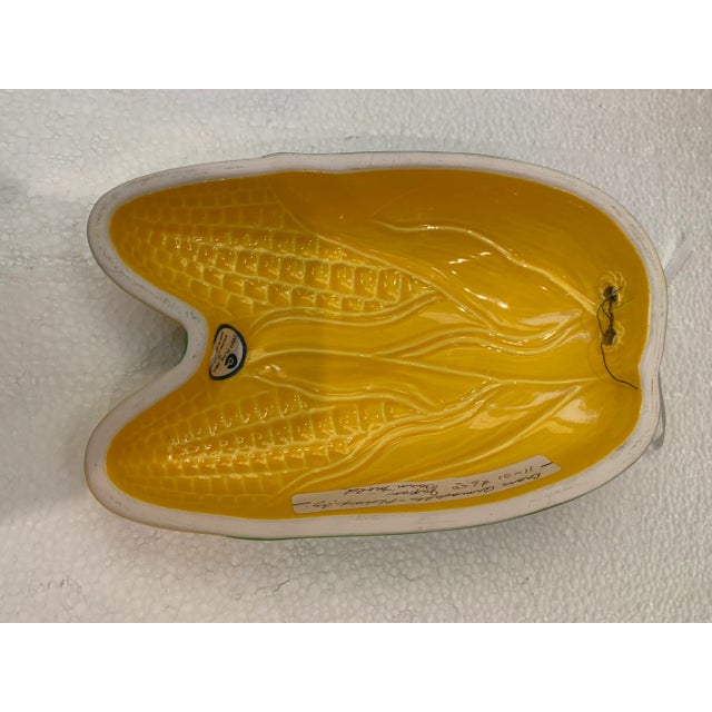 1980s Vintage Ceramic Mold of Corn For Sale - Image 5 of 9