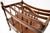 Mid 20th Century Vintage Mahogany Regency Style Single Drawer Canturbury Magazine Rack For Sale - Image 5 of 6