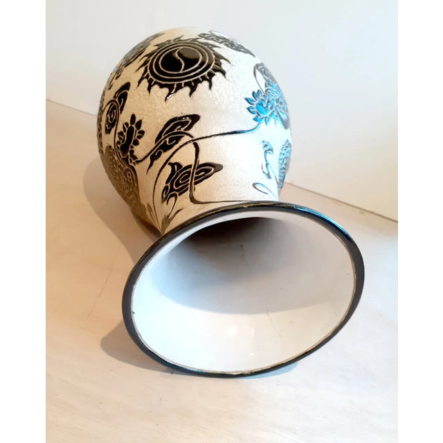 Mid Century Chinese Porcelain Fahua Dragon Vase For Sale In Portland, OR - Image 6 of 9