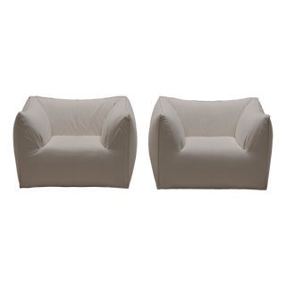 Le Bambole Lounge Chairs by Mario Bellini from B&B Italia, 1990s, Set of 2 For Sale