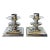 Spratling Pair of Early Handwrought Sterling Silver Candlesticks For Sale