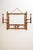 A stylish and very attractive french large bobbin-turned coat and hat rack, featuring two large and four small swivelling...