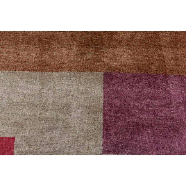 This Art Deco rug draws largely from the best traditions of Art Deco. It is characterized by angular elegance which...