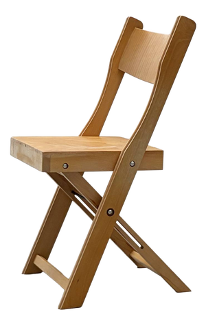 Folding Chairs in Beech Wood, Switzerland, 1990s