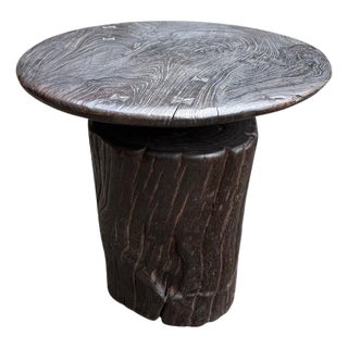 Andrianna Shamaris Impressive Century Old Side Table or Entry Table For Sale