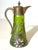 Art Nouveau Glass Claret Jug with Pewter Mount from Lötz For Sale - Image 5 of 5