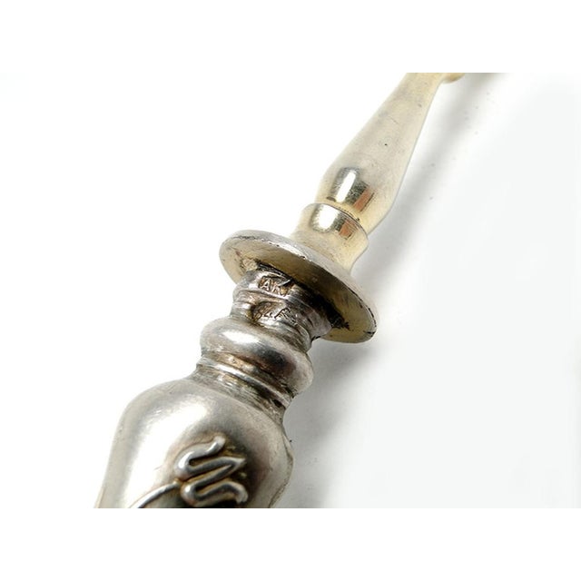 Art Nouveau Silver Spoon, Poland, 1900s For Sale - Image 3 of 16