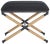Carmelo Hemp Wrapped Ottoman - Black/Black For Sale - Image 9 of 9