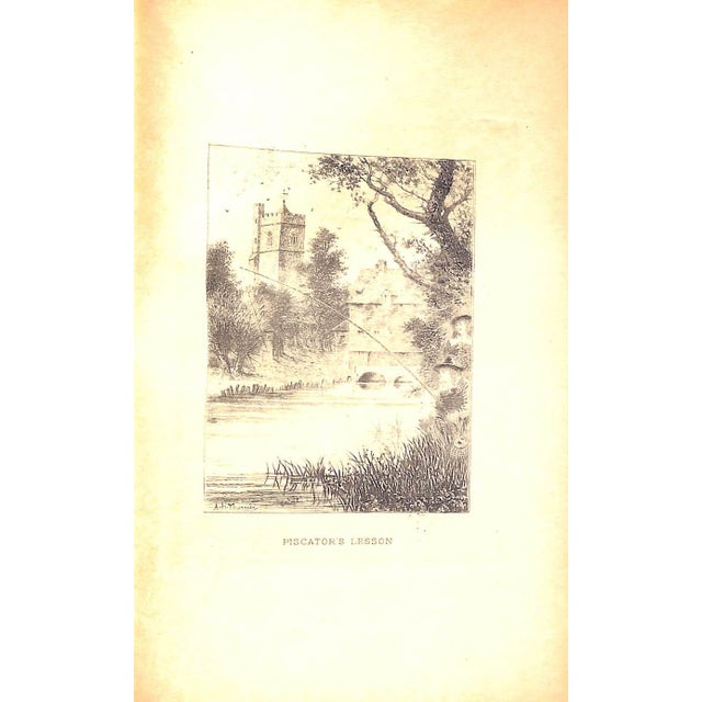 Paper "The Complete Angler: Or the Contemplative Man's Recreation" 1925 Walton, Izaak, Cotton, Charles For Sale - Image 7 of 12