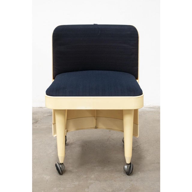 Vintage Space Age Dressing Table with Chair, 1970s, Set of 2 For Sale - Image 12 of 18
