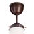 Stoby Oxide D40 Opal Glass Ceiling Lamp from Konsthantverk For Sale - Image 3 of 6