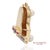 14k Solid Yellow Gold Pearl and Multicolor Gemstone Piano Charm Pendant For Sale - Image 4 of 11