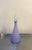 Purple Satin Glass Genie Bottle Vase For Sale - Image 4 of 4