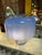 Iconic LT226 table lamp designed by Carlo Nason for Mazzega, Italy. Featuring a cylindrical glass base and a large domed...