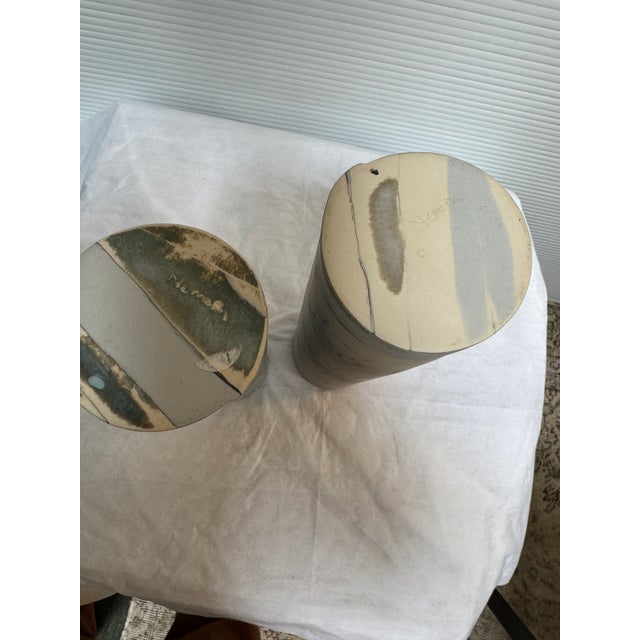 Susan Nemeth Porcelain Vases, Set of Two For Sale - Image 10 of 12