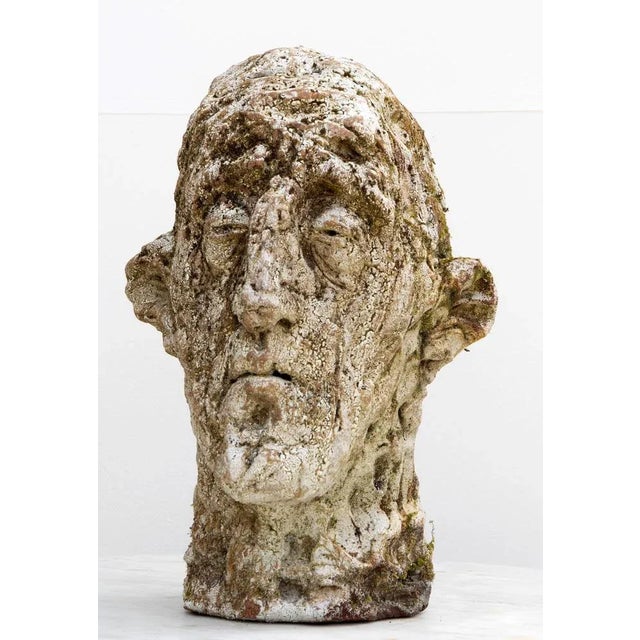 Óscar Aldonza Torres, Head Sculpture No 7, 2019, Red Stoneware with Shino Glaze For Sale - Image 11 of 18
