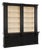 Tall Black MDF Library Cabinet, United Kingdom, 1990s For Sale