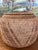 Asian Vintage Handwoven Southeast Asian Rattan Lidded Basket With Saburst and Diamond Weave Pattern For Sale - Image 3 of 8