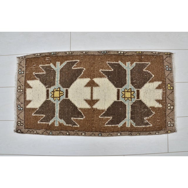 Handmade wool and cotton rug in Turkish Anatolia Carpet, Vintage Oushak Rug, Turkish Vintage Anatolian Rug, Handmade wool...