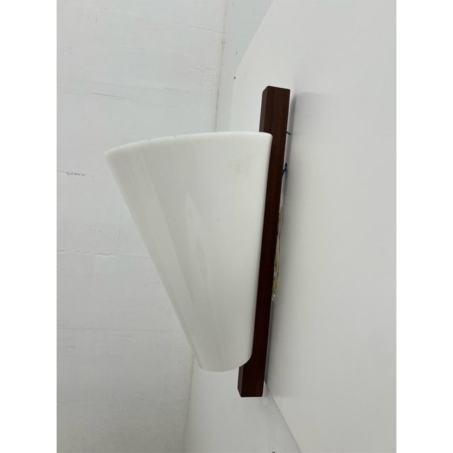 1950s Wall Lamp in Teak and Acrylic Glass by Hans-Angne Jakobsson for Markaryd, 1950s For Sale - Image 5 of 8