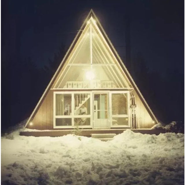 Skaal House In Stowe 1962 by Slim Aarons Slim Aarons Limited Estate Edition Seagulls over a beach in San Diego,...