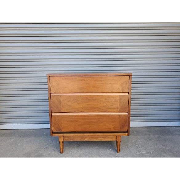 Wood Mid-Century Low Boy For Sale - Image 7 of 11