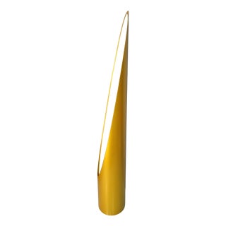 Model Unghia Nail Lipstick Floor Mirror in Gold For Sale