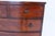 Victorian Mahogany Bow Front Chest of Drawers, 1860s For Sale - Image 6 of 7