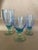 These goblets come from a single-owner collection and were rarely used in their West Palm Beach, Florida beach home....
