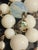1950s Jewelry Bohemia Czech Opaline & Milk Glass With Cloisonné and Pearl Accent Beads. For Sale - Image 4 of 6