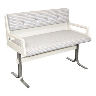 Vintage Space Age Bench, 1970s For Sale