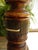 Late 20th Century VTG Wooden Pillar Candle Holders Dark Brown Turned Wood Spindle Set of 2 For Sale - Image 5 of 7