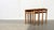 Brown Mid-Century Modern Coffee Table by Ilmari Lappalainen for Asko, 1960s, Set of 3 For Sale - Image 8 of 18